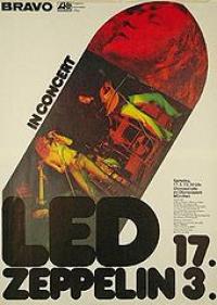 Led Zeppelin European Tour 1973