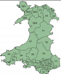 Districts of Wales